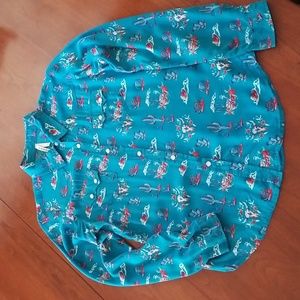 ROPER Desert Print Western Shirt